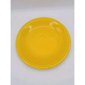 Fiesta Fiestaware Homer Laughlin  Yellow 7" Side Plate Usa Vintage‎ Vibes Retro